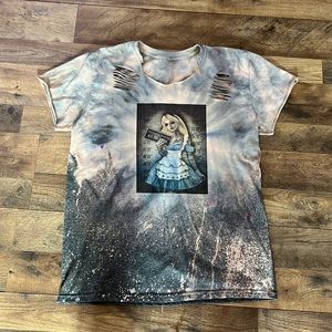 Alice in wonderland t shirt